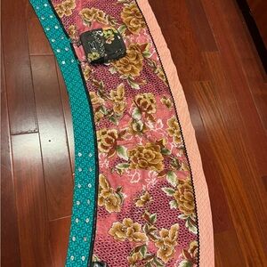 Vibrant Floral Women's Skirt Belt